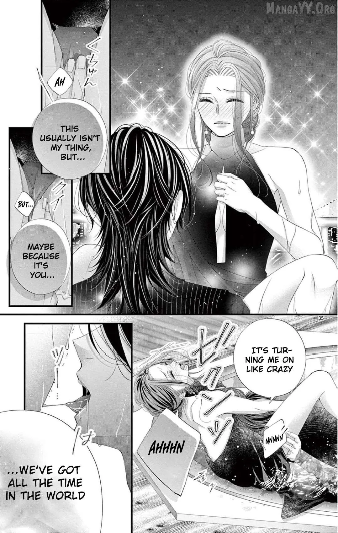 Chō wa aishū no ori ni torawareru Chapter 8 page 38 - 