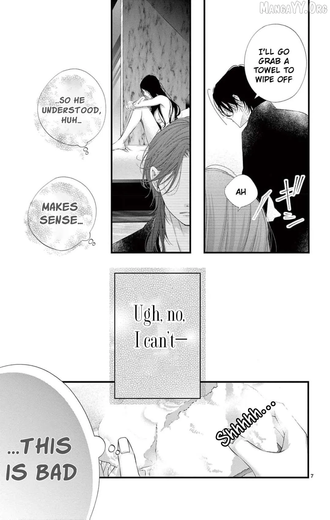 Chō wa aishū no ori ni torawareru Chapter 8 page 10 - 