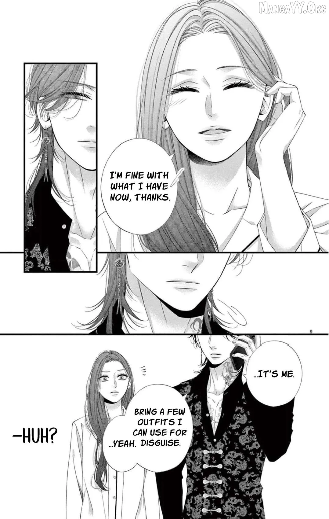 Chō wa aishū no ori ni torawareru Chapter 9 page 12 - 