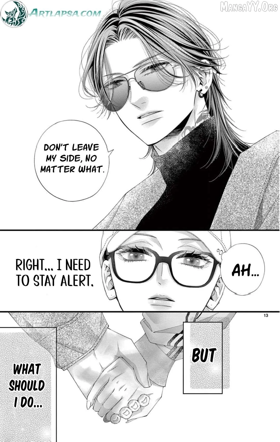 Chō wa aishū no ori ni torawareru Chapter 9 page 16 - 