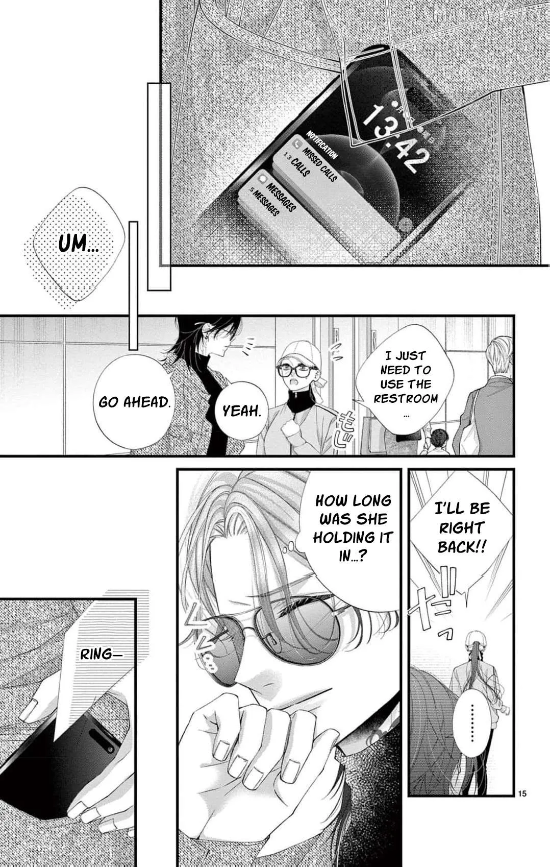 Chō wa aishū no ori ni torawareru Chapter 9 page 18 - 