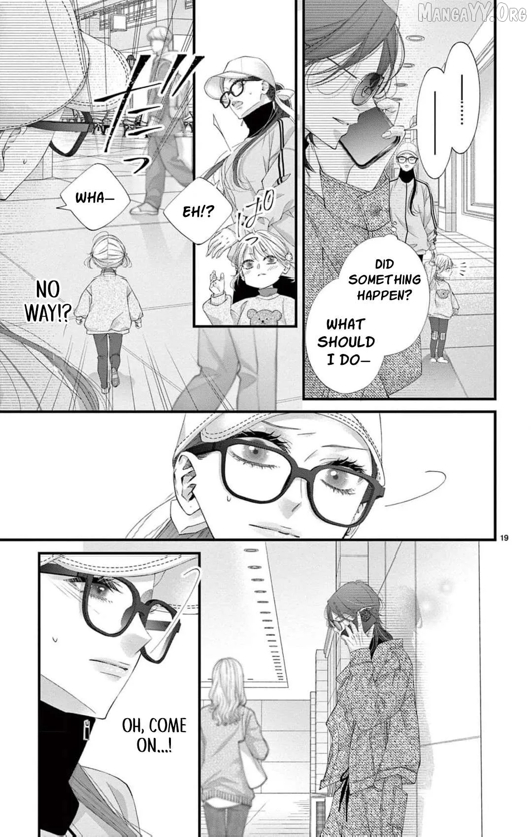 Chō wa aishū no ori ni torawareru Chapter 9 page 22 - 