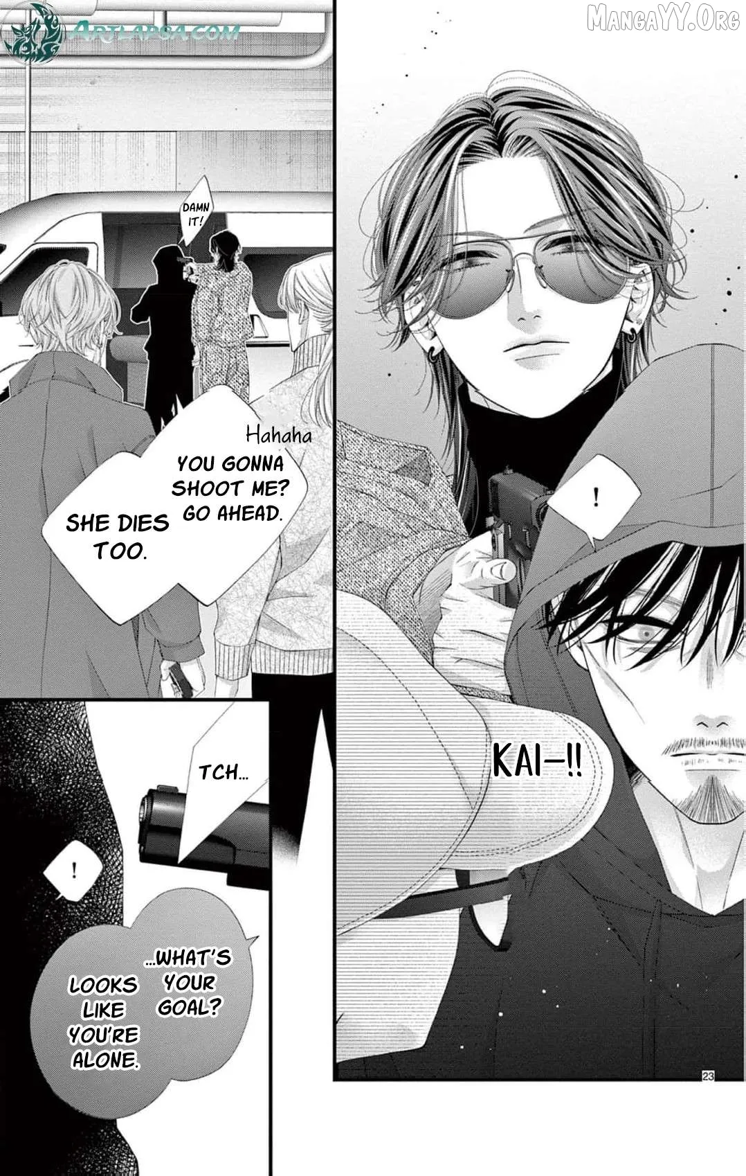 Chō wa aishū no ori ni torawareru Chapter 9 page 26 - 