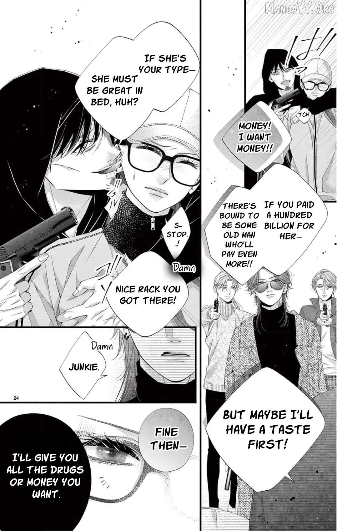 Chō wa aishū no ori ni torawareru Chapter 9 page 27 - 