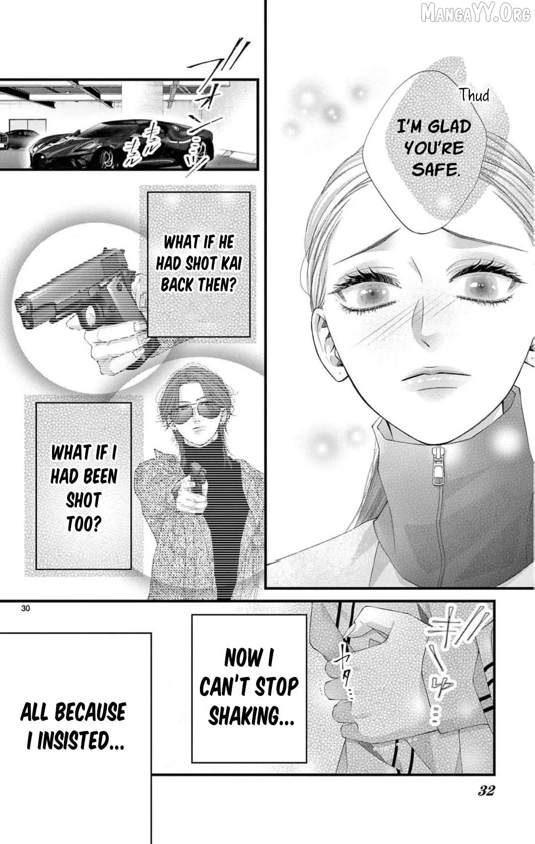 Chō wa aishū no ori ni torawareru Chapter 9 page 33 - 