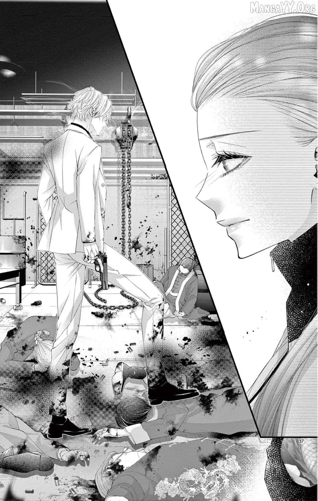 Chō wa aishū no ori ni torawareru Chapter 9 page 40 - 