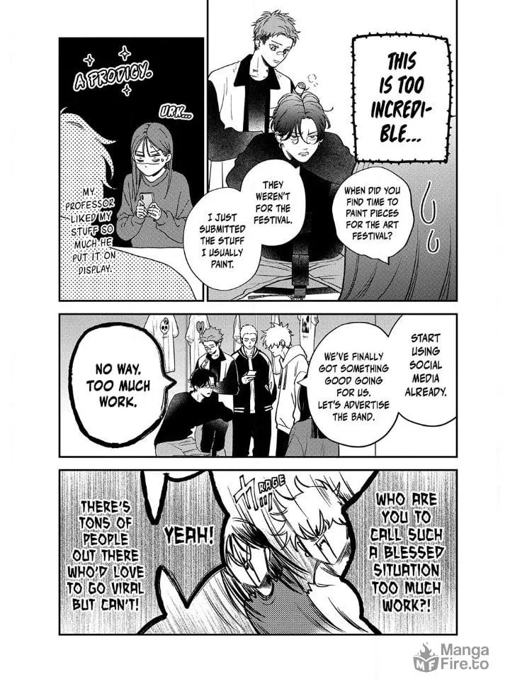 Choking on Love Chapter 16.1 page 9 - 