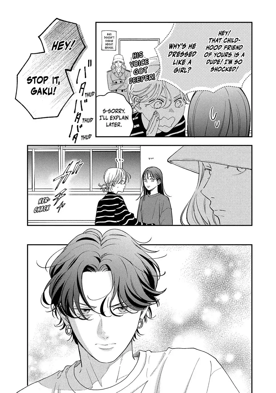 Choking on Love Chapter 17.1 page 14 - 