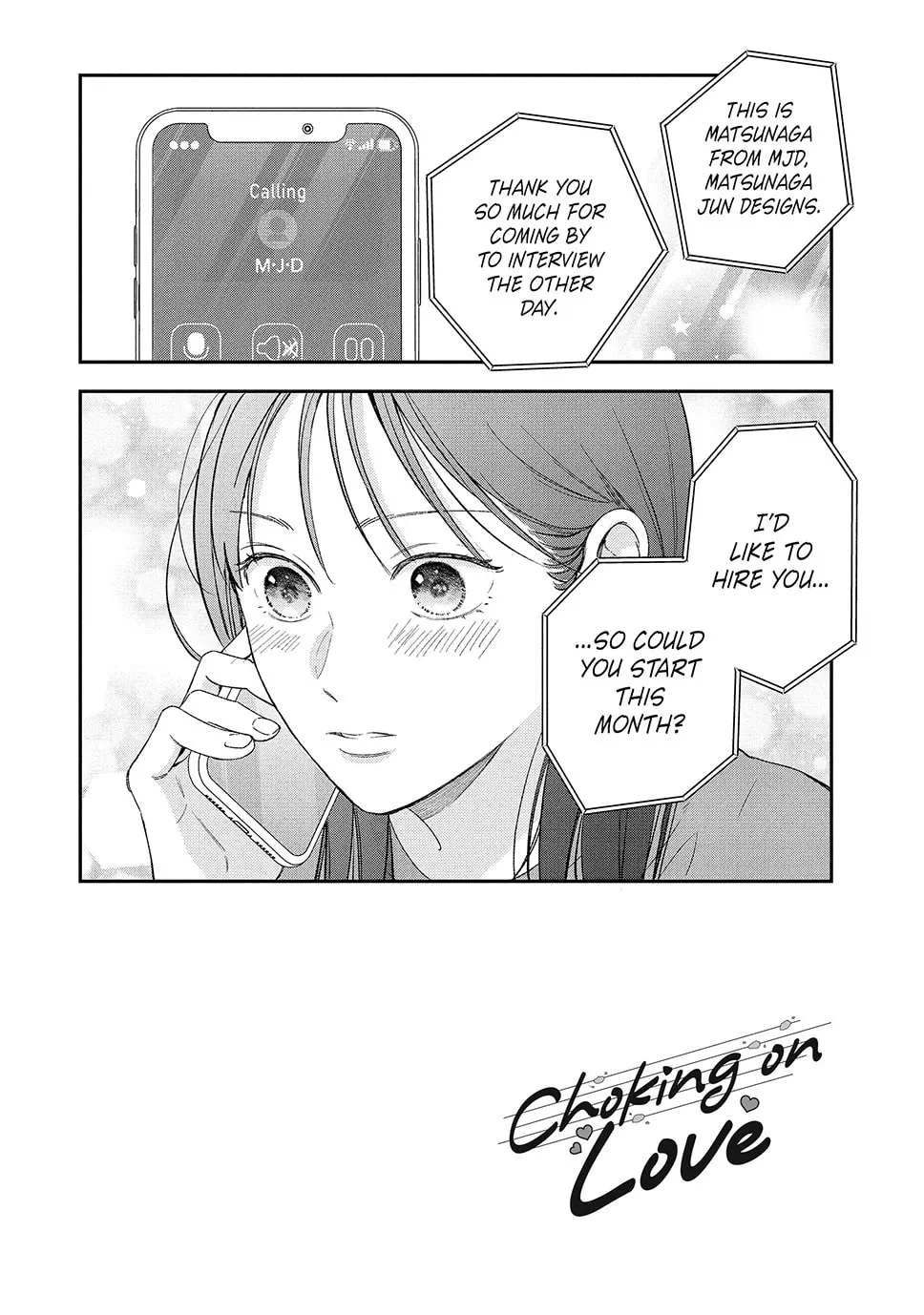 Choking on Love Chapter 18.1 page 2 - 
