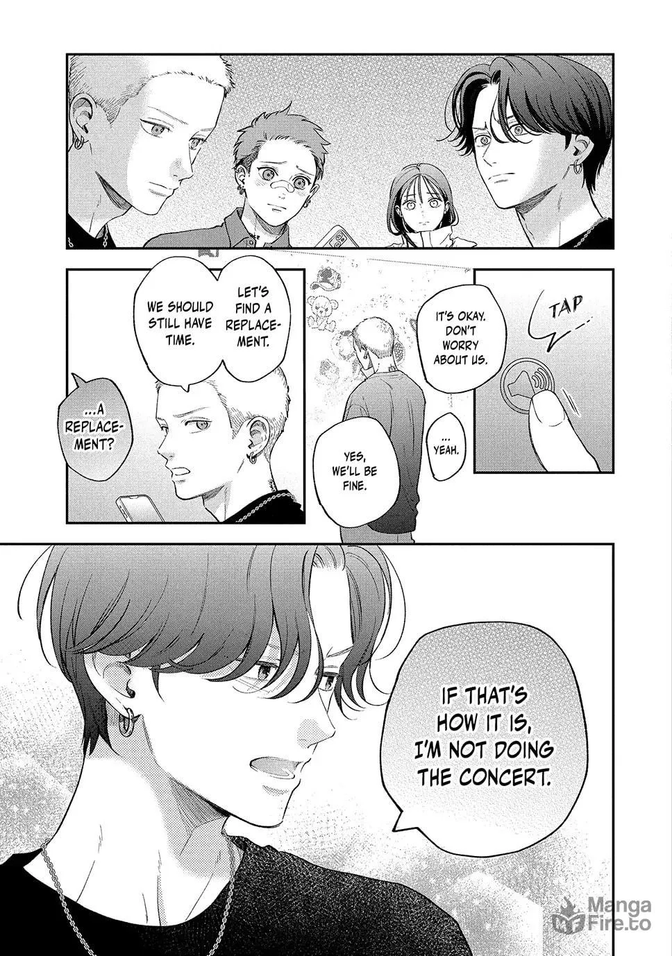Choking on Love Chapter 19.2 page 9 - 