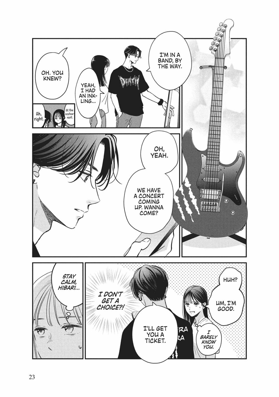 Choking on Love Chapter 24 page 21 - 