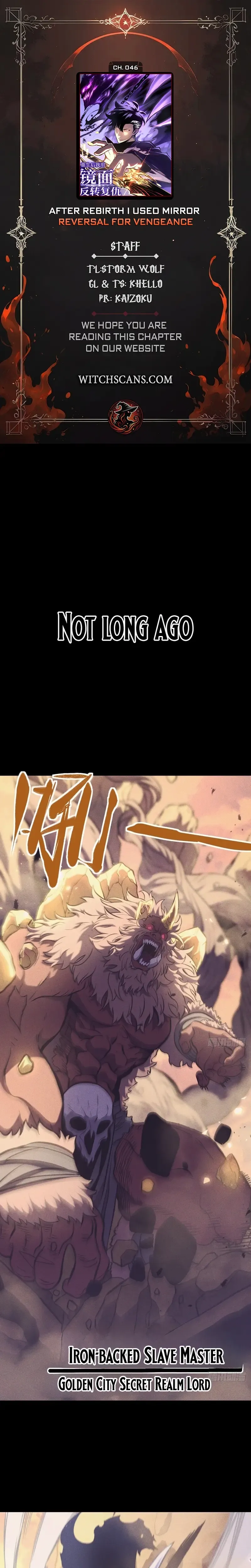 Chongsheng Hou Wo Yong Jingmian Fan Zhuan Fuchou Chapter 46 page 1 - 