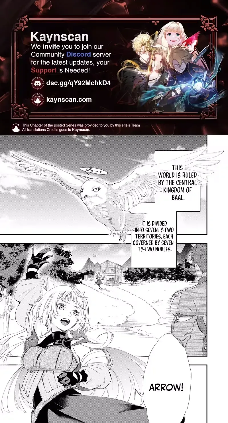 Chou Henkyou no Ryouhu Arrow no Seikatsu ~Nureginu wo Kiserare Tsuihou Saremashitaga, Futari no Megami to Shin Seikatsu wo Okurimasu~ Chapter 1 page 1 - 