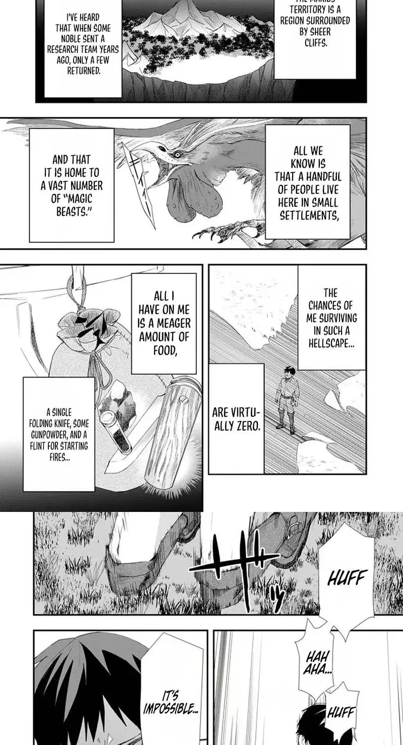 Chou Henkyou no Ryouhu Arrow no Seikatsu ~Nureginu wo Kiserare Tsuihou Saremashitaga, Futari no Megami to Shin Seikatsu wo Okurimasu~ Chapter 2 page 6 - 