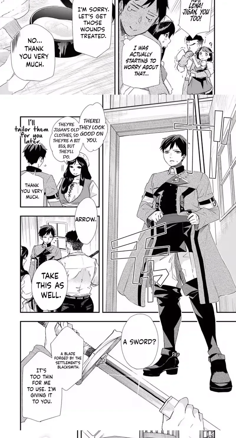 Chou Henkyou no Ryouhu Arrow no Seikatsu ~Nureginu wo Kiserare Tsuihou Saremashitaga, Futari no Megami to Shin Seikatsu wo Okurimasu~ Chapter 3 page 8 - 