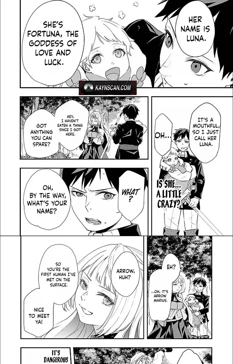 Chou Henkyou no Ryouhu Arrow no Seikatsu ~Nureginu wo Kiserare Tsuihou Saremashitaga, Futari no Megami to Shin Seikatsu wo Okurimasu~ Chapter 4.1 page 8 - 