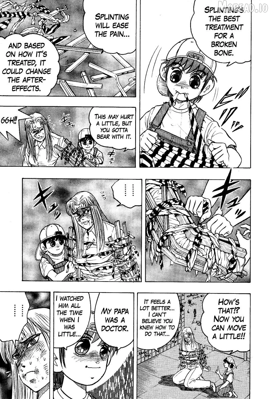 Chou Kakutou Densetsu Ashita Kagayake!! Chapter 17 page 7 - 
