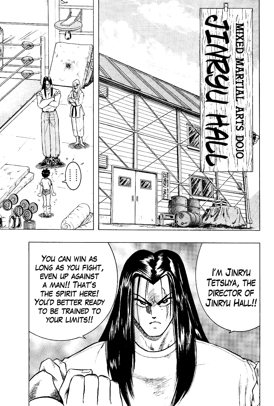 Chou Kakutou Densetsu Ashita Kagayake!! Chapter 6 page 2 - 