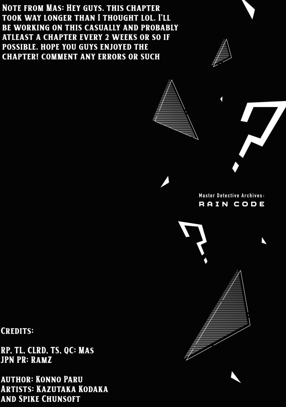 Chou Tantei Jikenbo: Rain Code Chapter 1 page 28 - 
