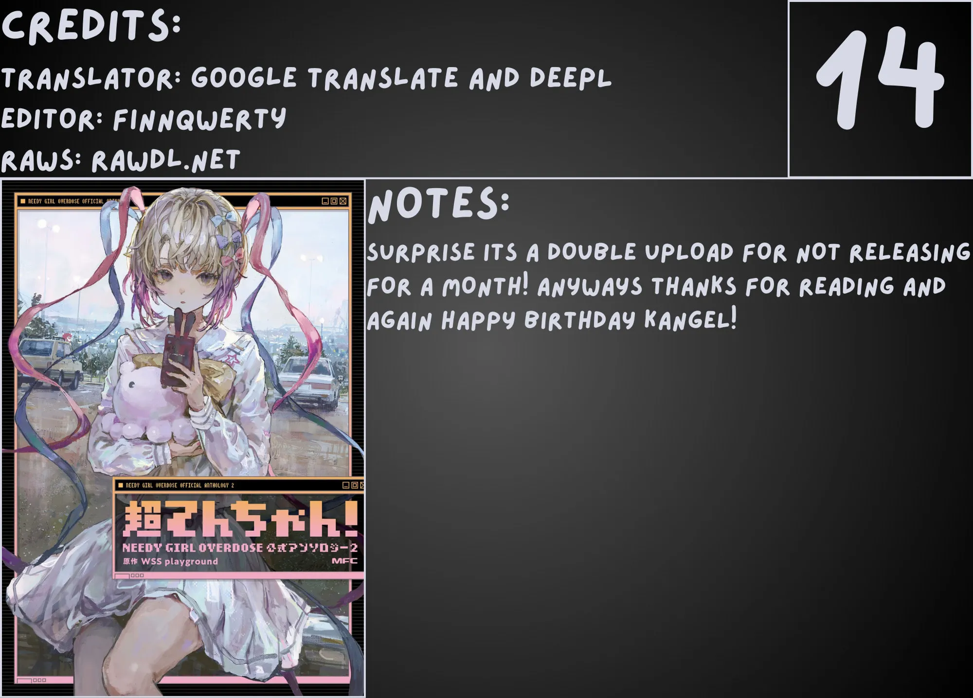 Chou Ten-chan! NEEDY GIRL OVERDOSE Koushiki Anthology Chapter 14 page 21 - 