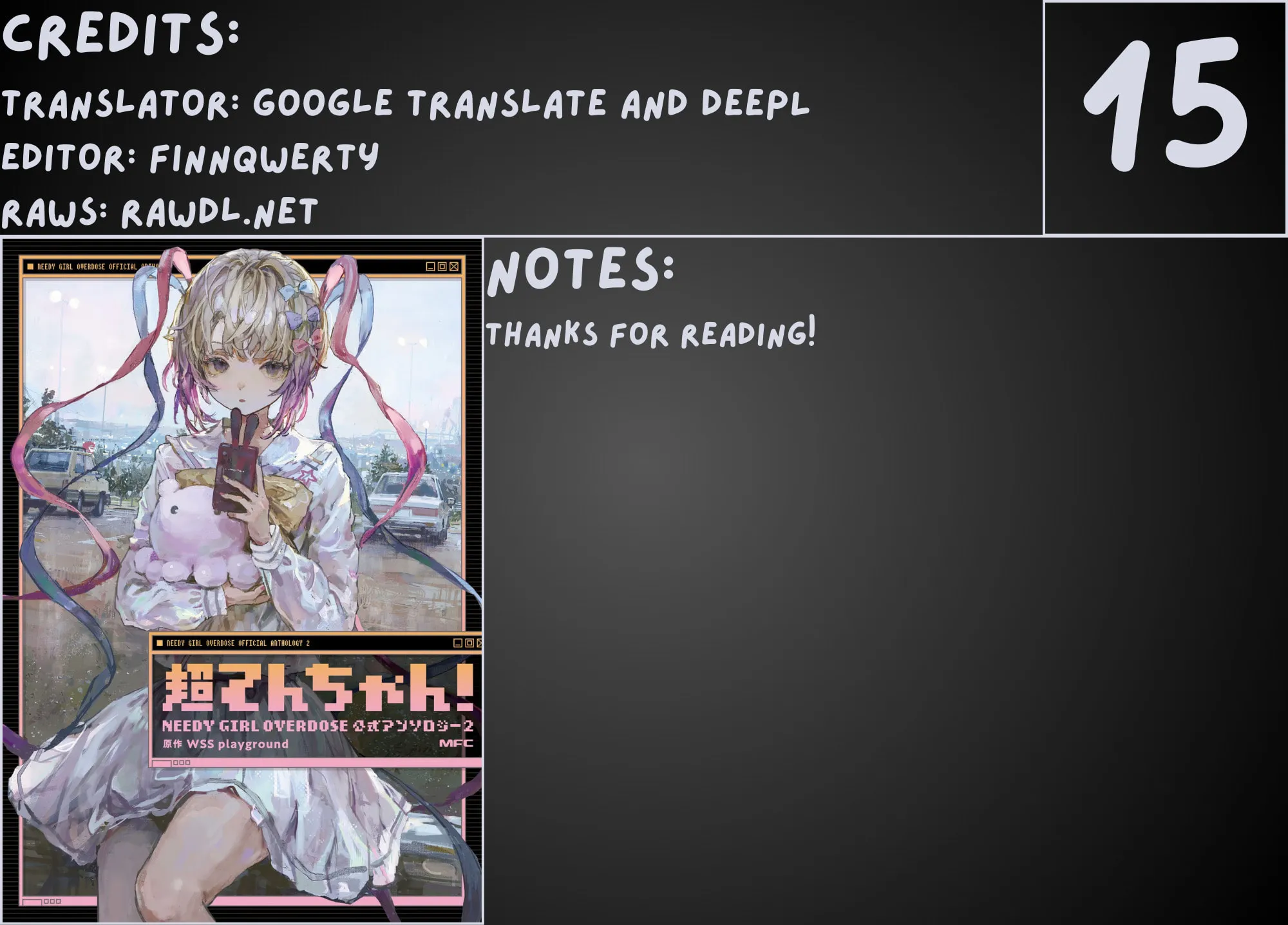 Chou Ten-chan! NEEDY GIRL OVERDOSE Koushiki Anthology Chapter 15 page 21 - 
