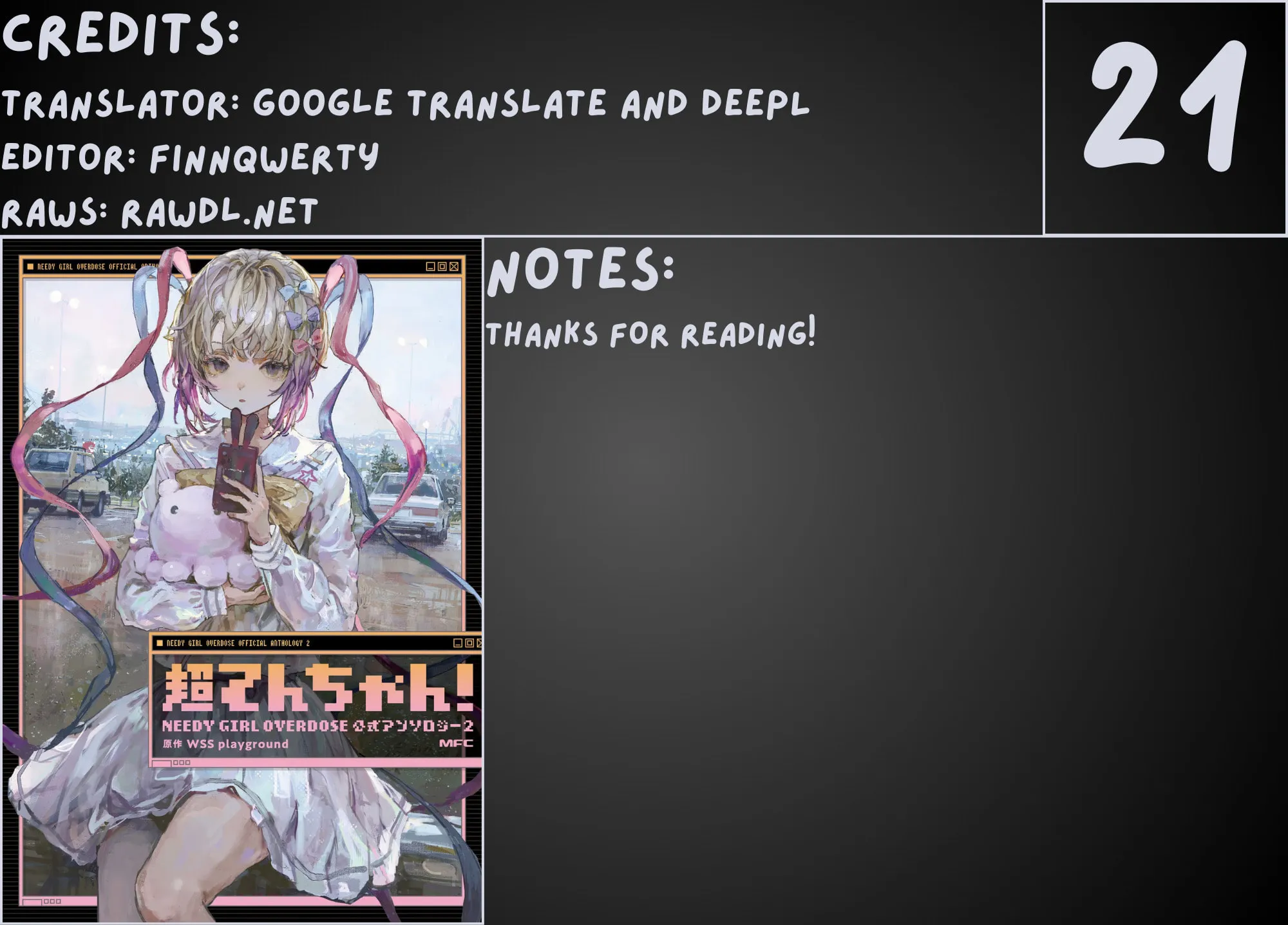 Chou Ten-chan! NEEDY GIRL OVERDOSE Koushiki Anthology Chapter 21 page 25 - 