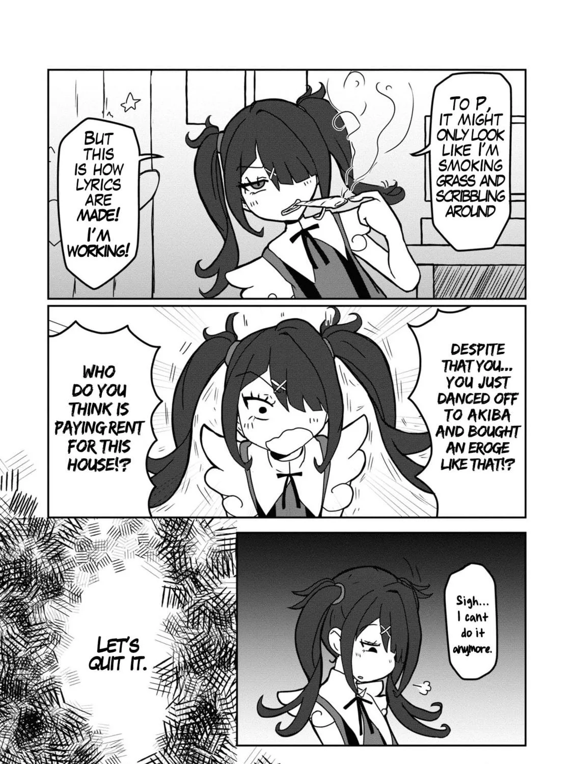 Chou Ten-chan! NEEDY GIRL OVERDOSE Koushiki Anthology Chapter 4 page 22 - 