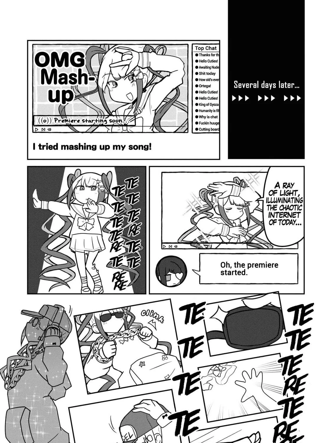 Chou Ten-chan! NEEDY GIRL OVERDOSE Koushiki Anthology Chapter 4 page 8 - 