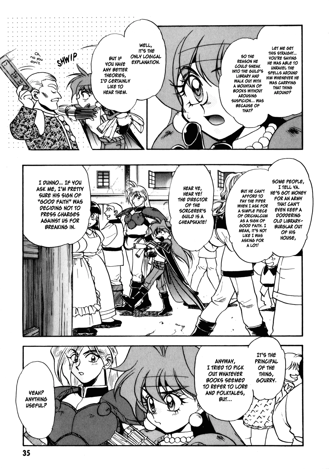 Choubaku Mahouden Slayers Chapter 6 page 35 - 