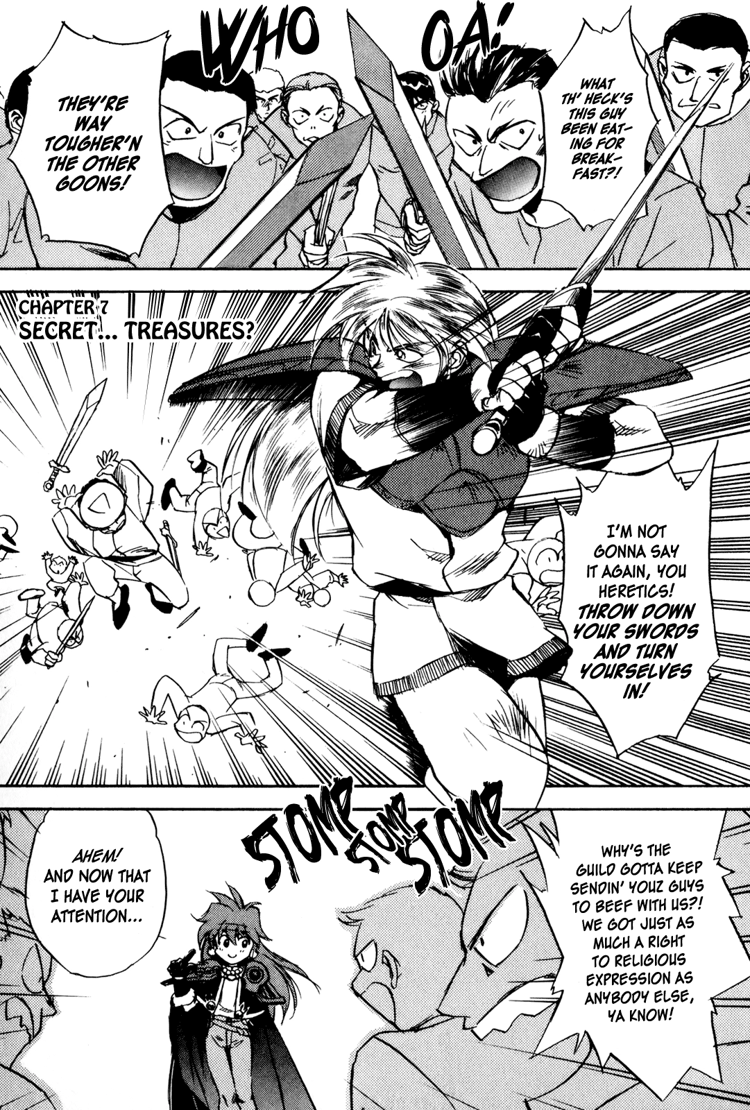 Choubaku Mahouden Slayers Chapter 7 page 1 - 
