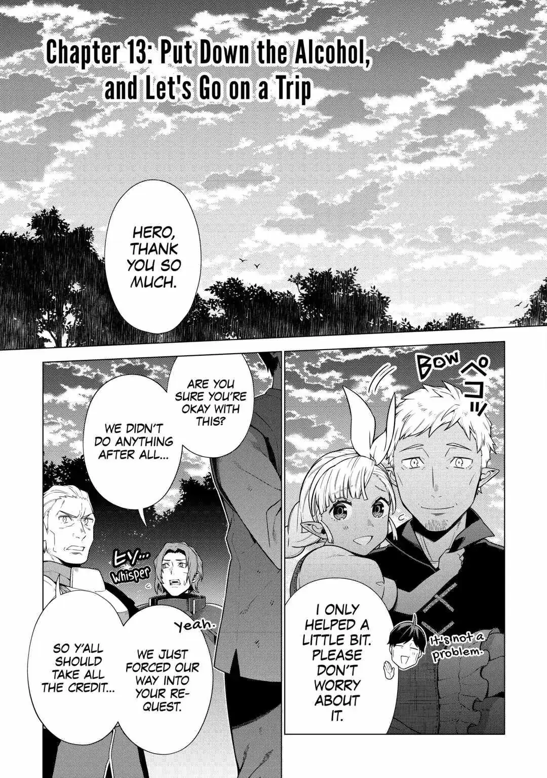 Chouetsu-sha To Natta Ossan wa My Pace ni Isekai wo Sansaku Suru Chapter 13 page 1 - 
