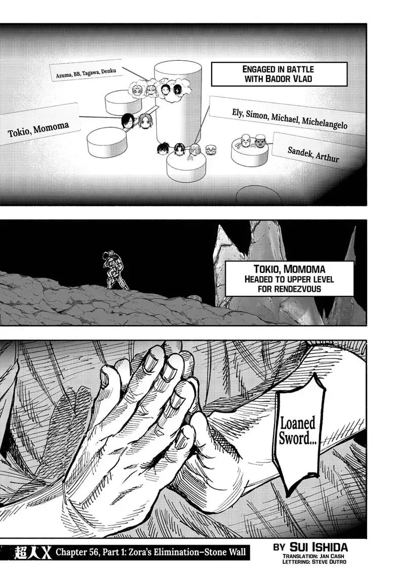 Choujin X Chapter 1.8 page 1 - 
