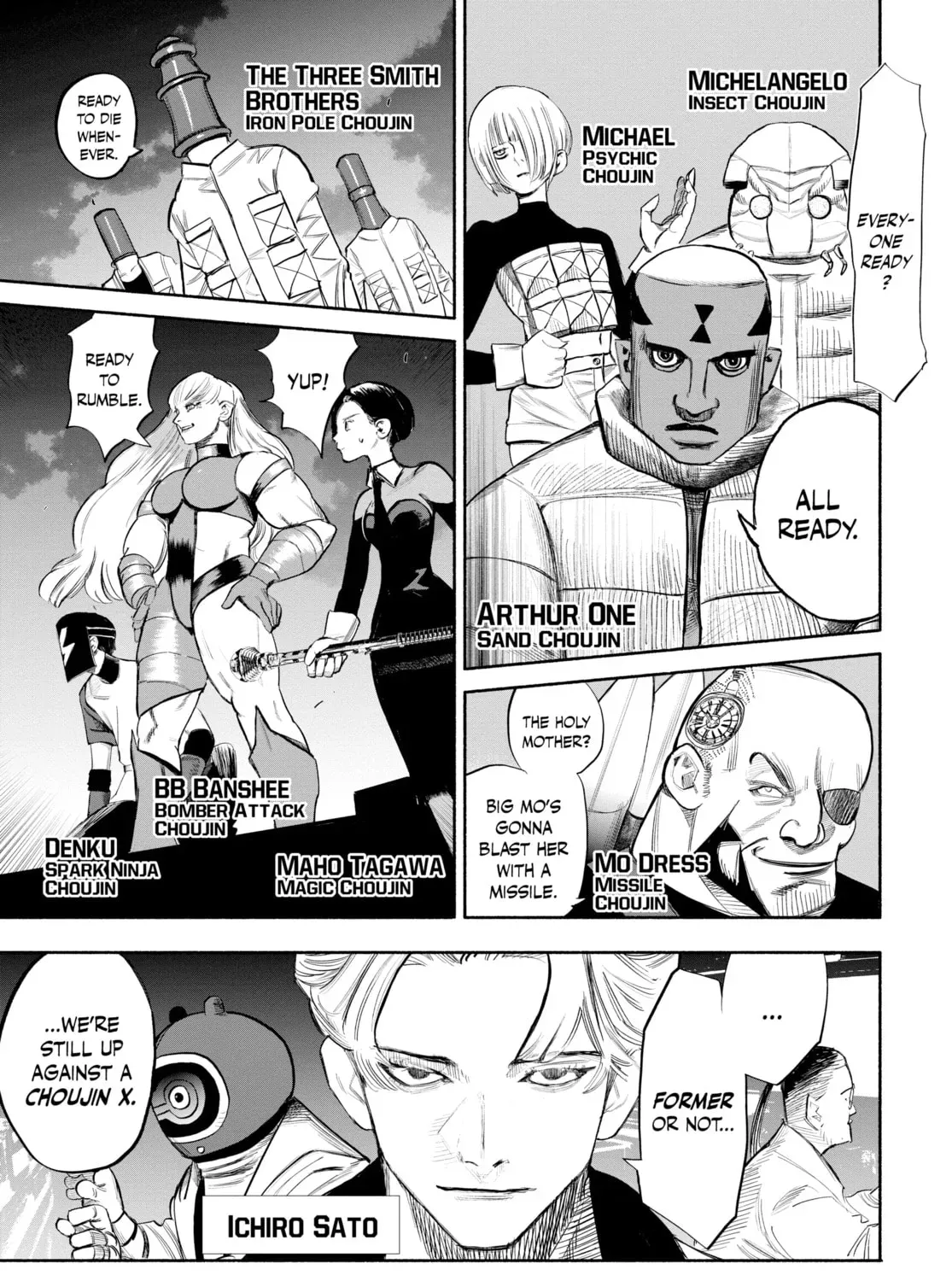 Choujin X Chapter 2.3 page 133 - 