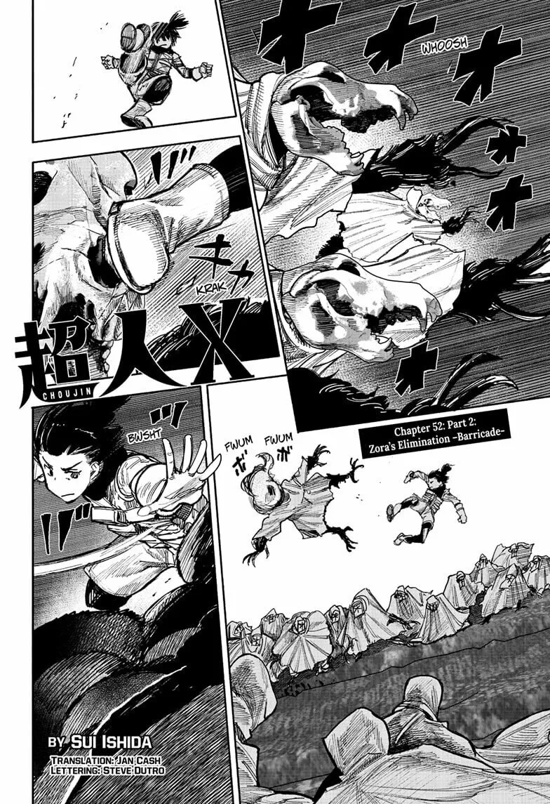 Choujin X Chapter 52.2 page 1 - 