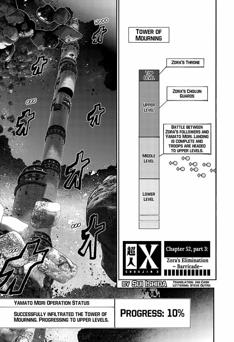 Choujin X Chapter 52.3 page 1 - 