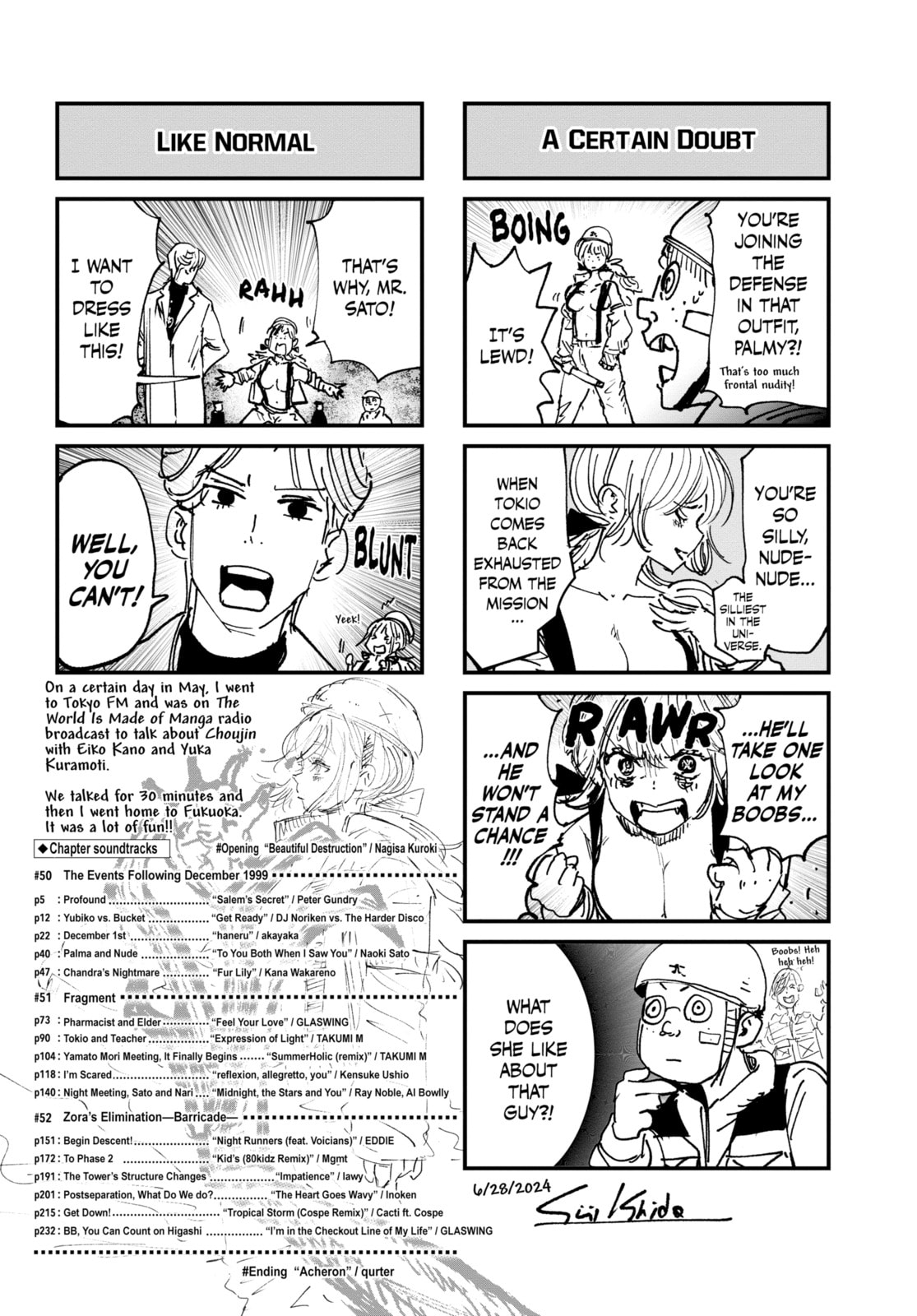 Choujin X Chapter 53 page 84 - 
