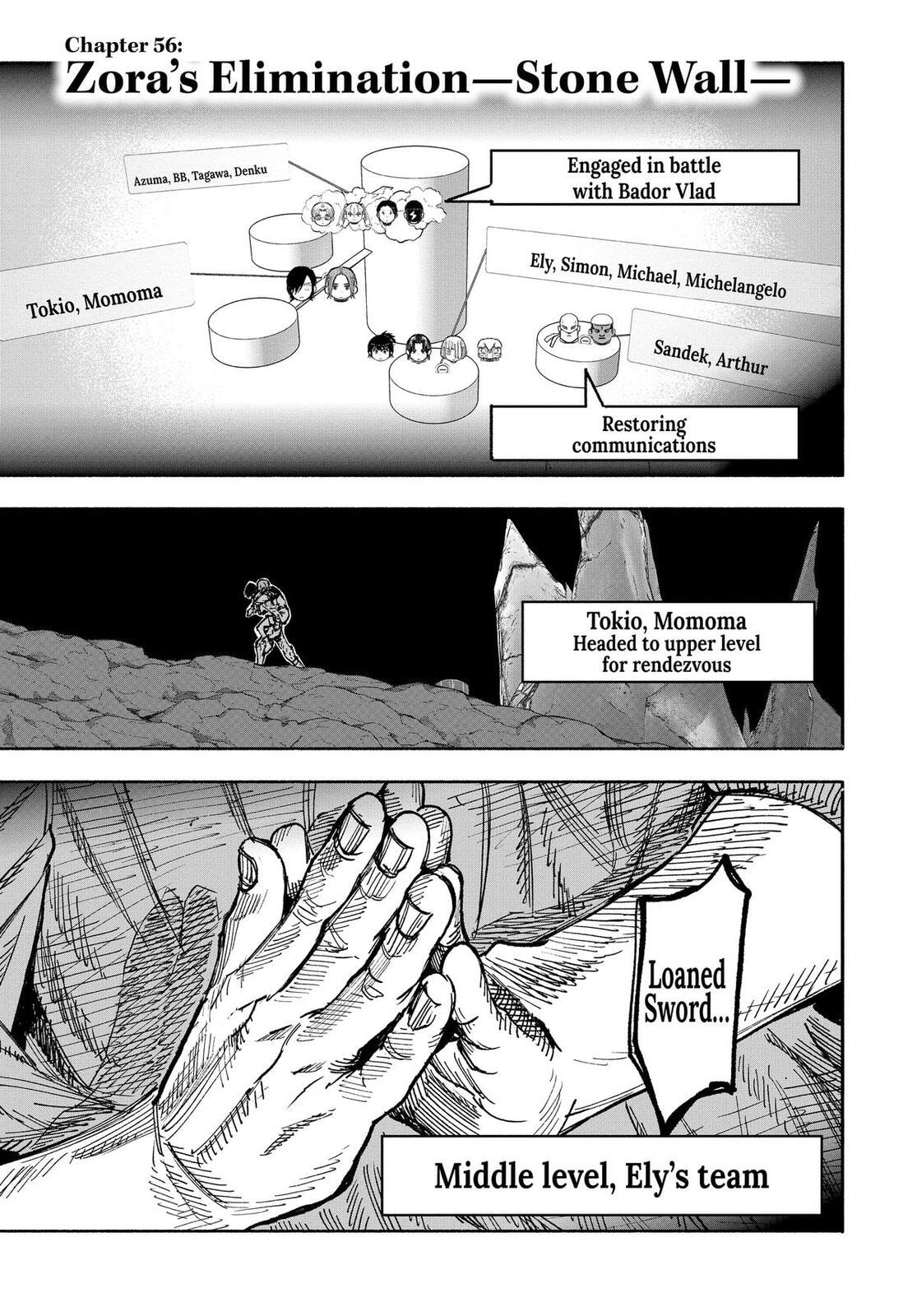 Choujin X Chapter 56 page 1 - 