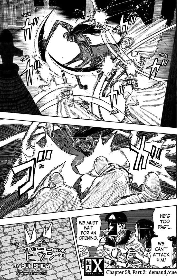 Choujin X Chapter 58.2 page 1 - 