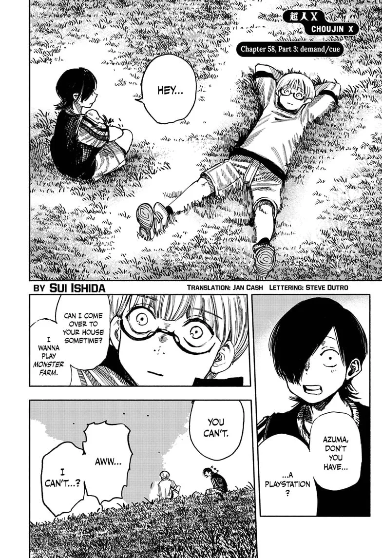 Choujin X Chapter 58.3 page 1 - 