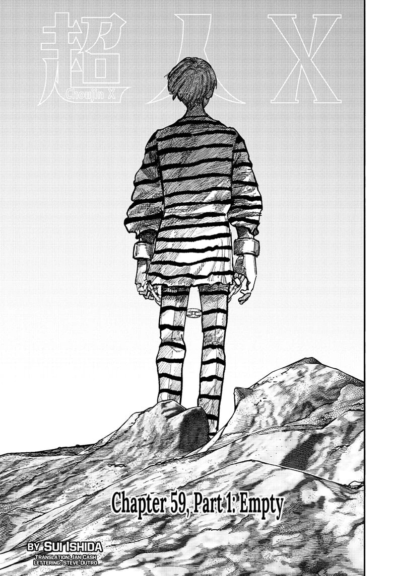 Choujin X Chapter 59 page 1 - 