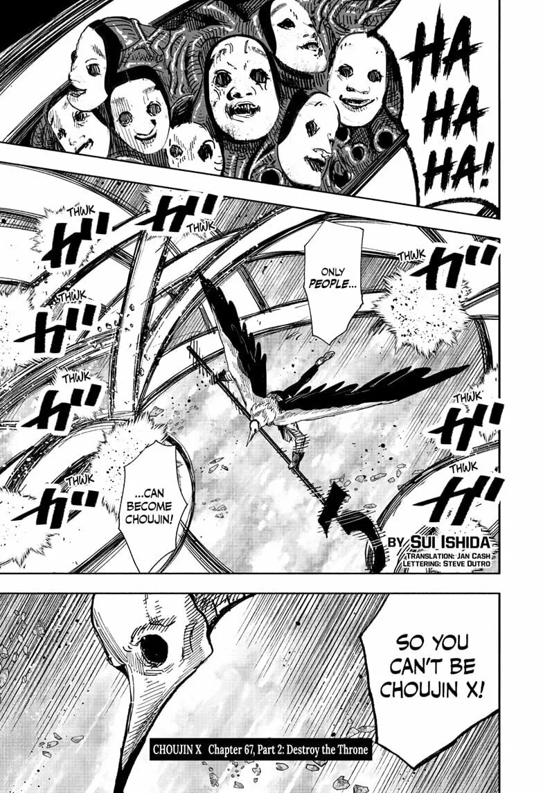 Choujin X Chapter 67.2 page 1 - 
