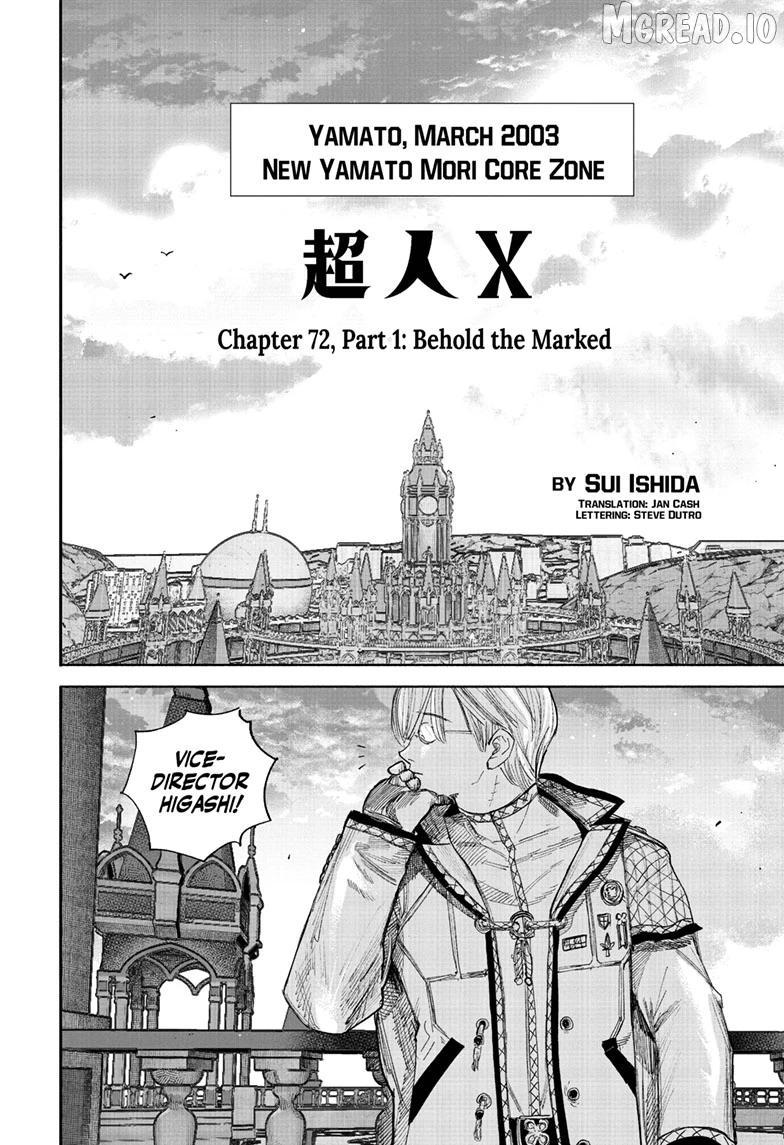 Choujin X Chapter 72.1 page 2 - 