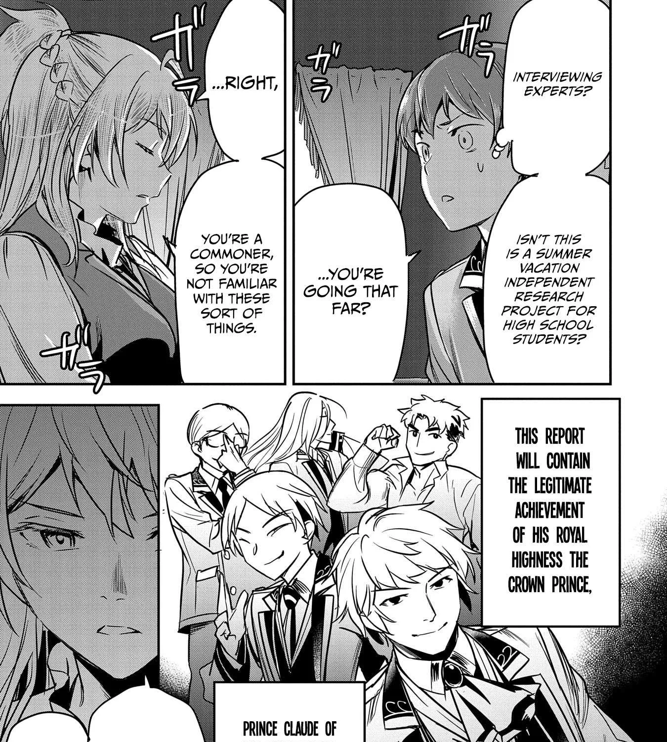 Chounin A wa Akuyaku Reijou wo Doushitemo Sukuitai Chapter 18 page 15 - 