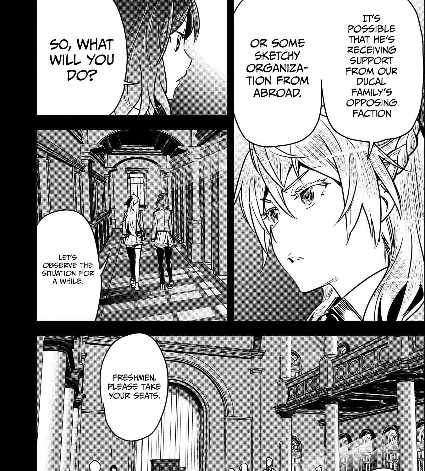 Chounin A wa Akuyaku Reijou wo Doushitemo Sukuitai Chapter 19 page 12 - 