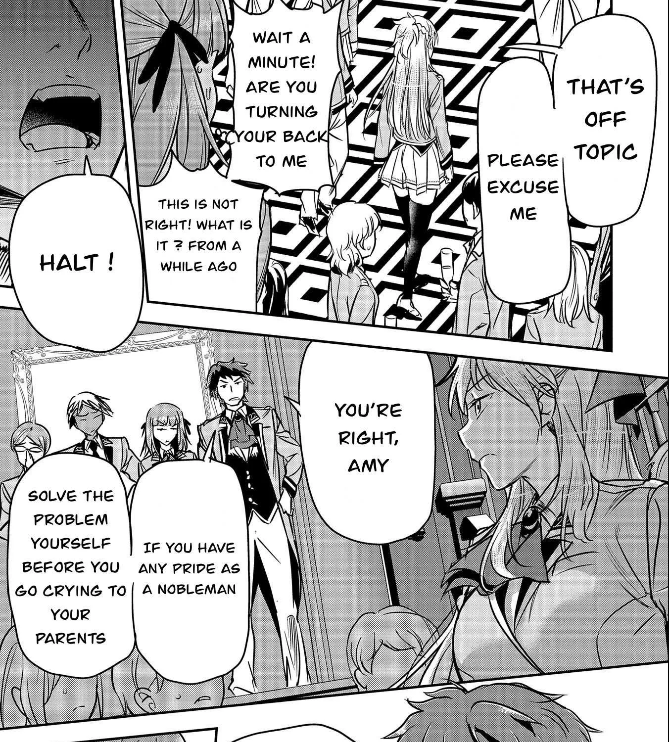 Chounin A wa Akuyaku Reijou wo Doushitemo Sukuitai Chapter 21 page 9 - 
