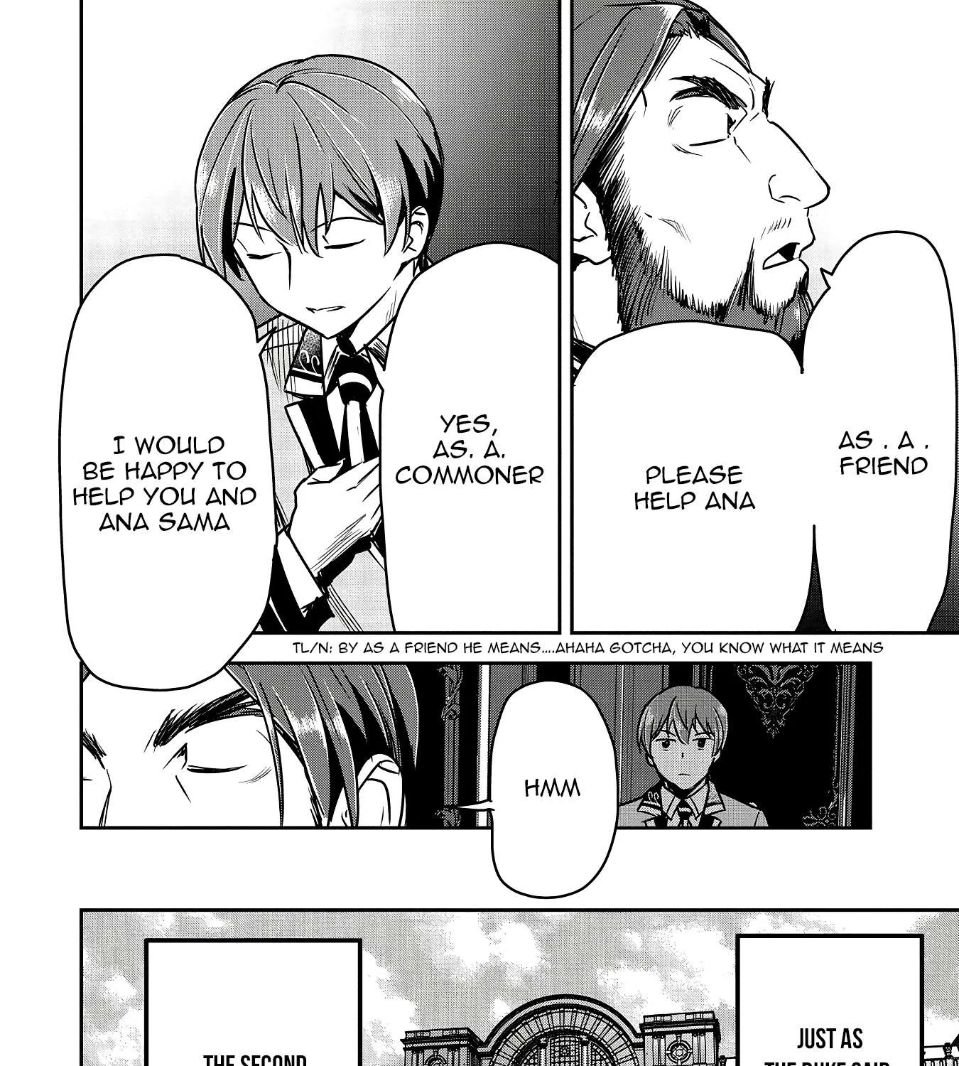 Chounin A wa Akuyaku Reijou wo Doushitemo Sukuitai Chapter 27 page 12 - 