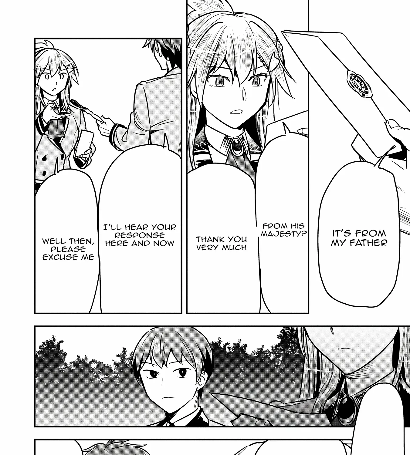 Chounin A wa Akuyaku Reijou wo Doushitemo Sukuitai Chapter 33 page 10 - 