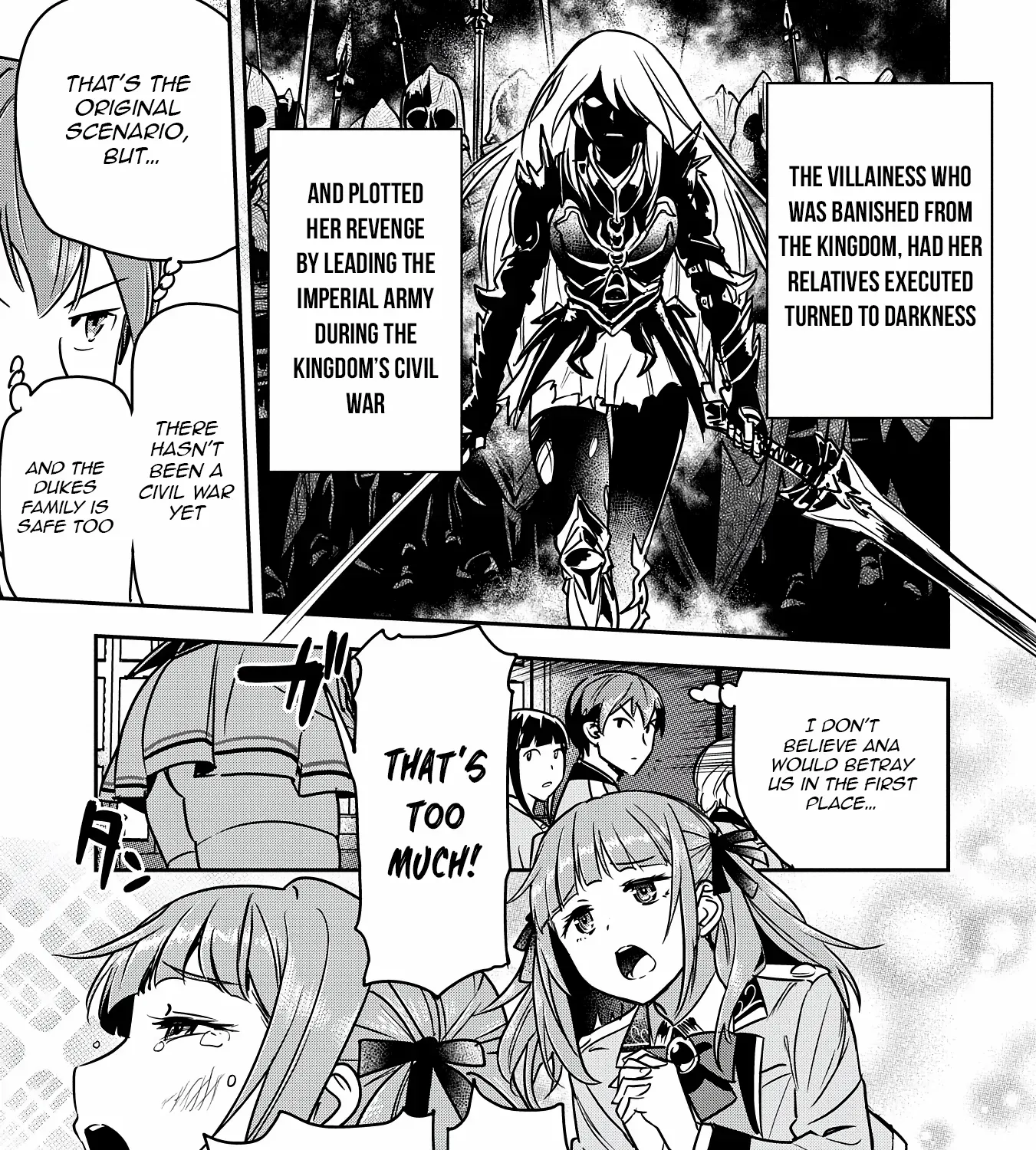 Chounin A wa Akuyaku Reijou wo Doushitemo Sukuitai Chapter 34 page 8 - 