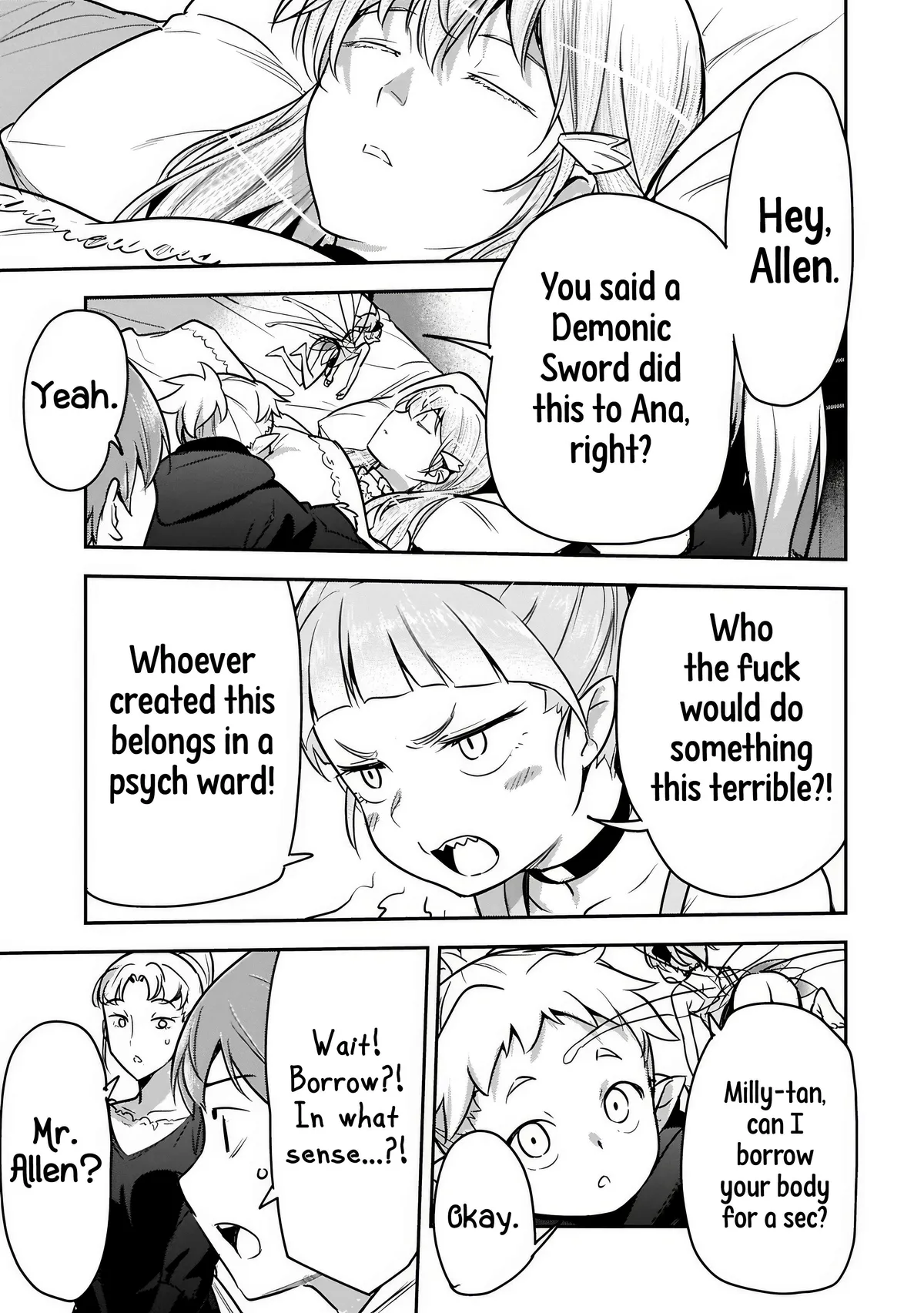 Chounin A wa Akuyaku Reijou wo Doushitemo Sukuitai Chapter 42.1 page 12 - 