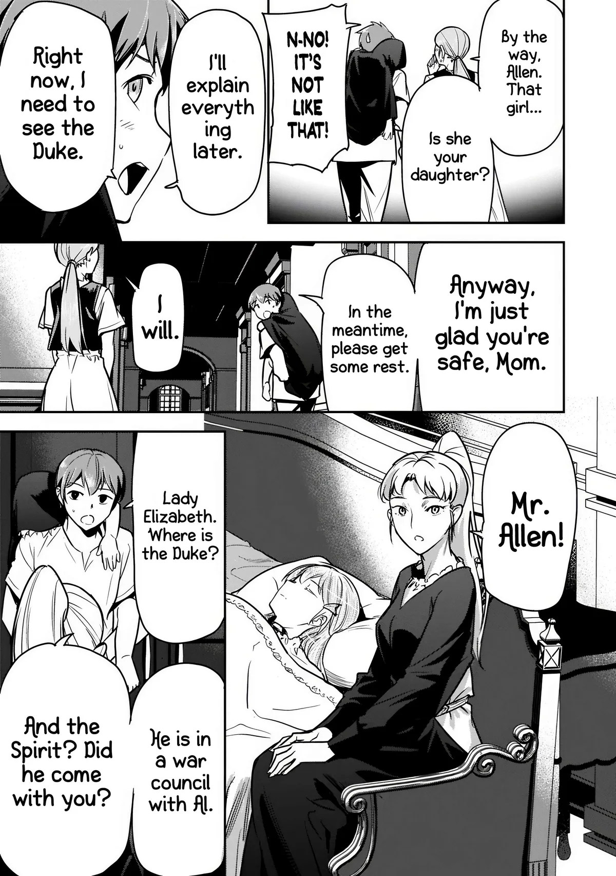 Chounin A wa Akuyaku Reijou wo Doushitemo Sukuitai Chapter 42.1 page 8 - 